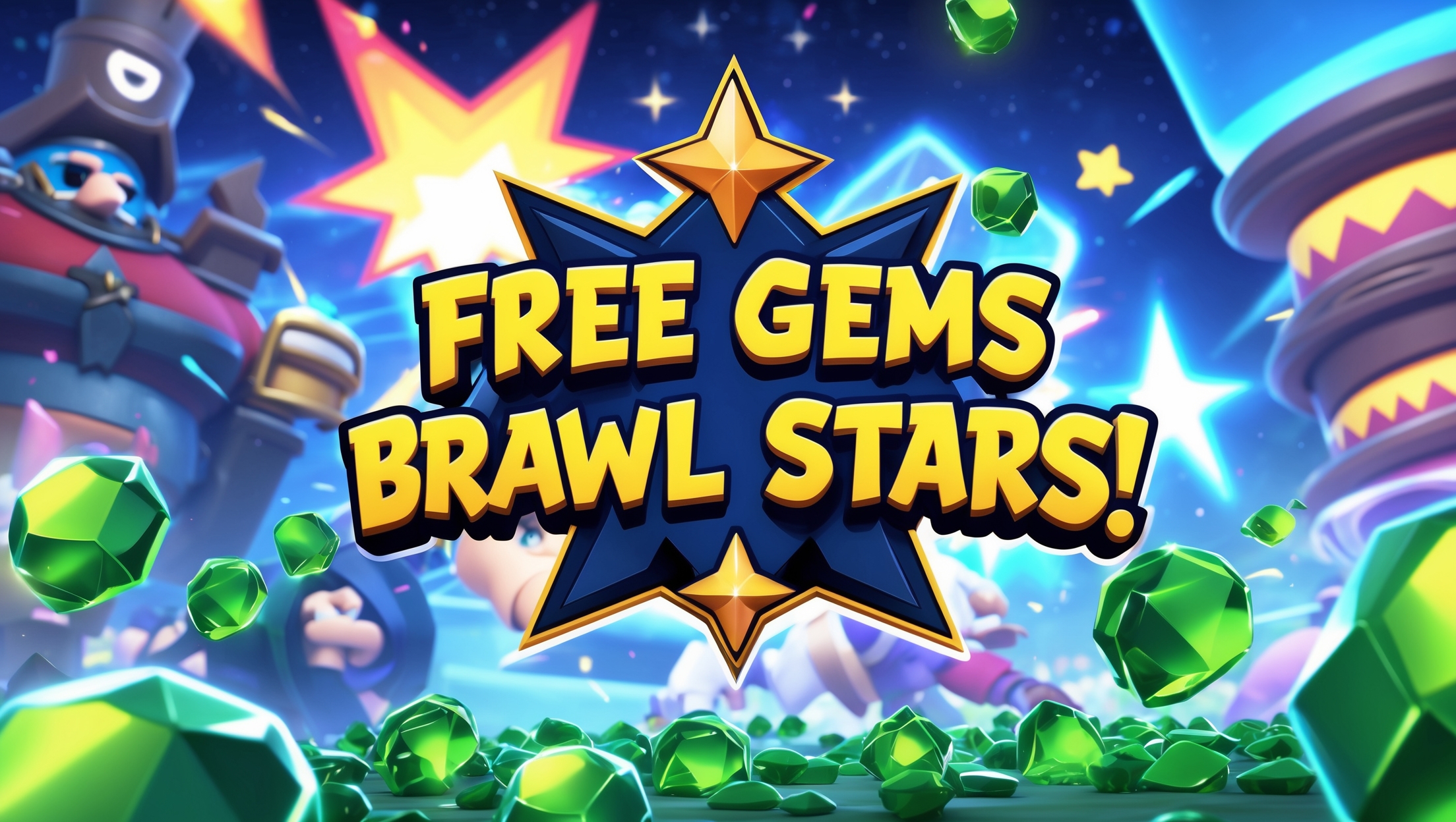 how to get free gems in brawl stars